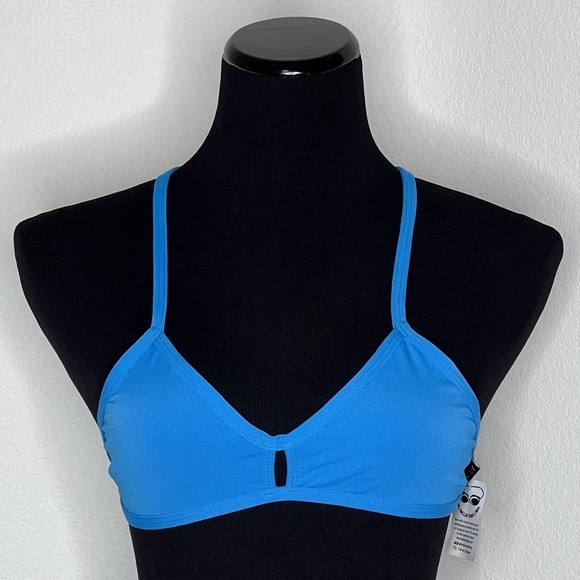 Jolyn Bikini Swim Top Vent Small Electric Blue New with tags‎ - Picture 1 of 4
